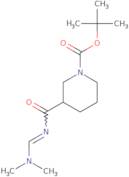 tert-Butyl 3-({[(1E)-(dimethylamino)methylene]amino}carbonyl)piperidine-1-carboxylate