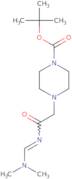 tert-Butyl 4-(2-{[(1E)-(dimethylamino)methylene]amino}-2-oxoethyl)piperazine-1-carboxylate