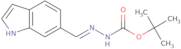 tert-Butyl (2E)-2-(1H-indol-6-ylmethylene)hydrazinecarboxylate