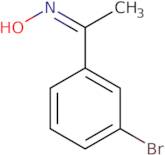 (1Z)-1-(3-Bromophenyl)ethanone oxime