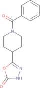 5-(1-Benzoylpiperidin-4-yl)-1,3,4-oxadiazol-2-ol
