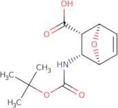 3-[(tert-Butoxycarbonyl)amino]-7-oxabicyclo[2.2.1]hept-5-ene-2-carboxylic acid