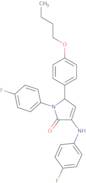 5-(4-Butoxyphenyl)-1-(4-fluorophenyl)-3-[(4-fluorophenyl)amino]-1,5-dihydro-2H-pyrrol-2-one