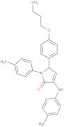 5-(4-Butoxyphenyl)-1-(4-methylphenyl)-3-[(4-methylphenyl)amino]-1,5-dihydro-2H-pyrrol-2-one