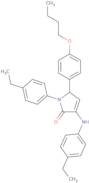 5-(4-Butoxyphenyl)-1-(4-ethylphenyl)-3-[(4-ethylphenyl)amino]-1,5-dihydro-2H-pyrrol-2-one