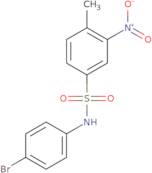 N-(4-Bromophenyl)-4-methyl-3-nitrobenzenesulfonamide