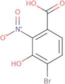 4-Bromo-3-hydroxy-2-nitrobenzoic acid