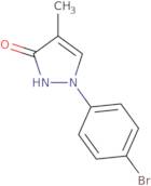 1-(4-Bromophenyl)-4-methyl-1H-pyrazol-3-ol