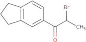 2-Bromo-1-(2,3-dihydro-1H-inden-5-yl)propan-1-one