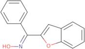 (E)-1-Benzofuran-2-yl(phenyl)methanone oxime