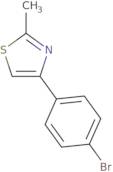 4-(4-Bromophenyl)-2-methyl-1,3-thiazole