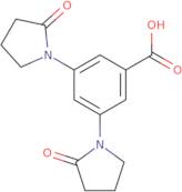 3,5-Bis(2-oxopyrrolidin-1-yl)benzoic acid