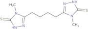 5,5'-Butane-1,4-diylbis(4-methyl-4H-1,2,4-triazole-3-thiol)