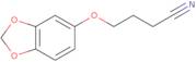 4-(1,3-Benzodioxol-5-yloxy)butanenitrile