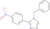 4-Benzyl-3-(4-nitrophenyl)-4H-1,2,4-triazole