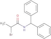 2-Bromo-N-(diphenylmethyl)propanamide