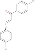 (2E)-1-(4-Bromophenyl)-3-(4-chlorophenyl)prop-2-en-1-one