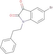 5-Bromo-1-(2-phenylethyl)-1H-indole-2,3-dione