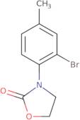 3-(2-Bromo-4-methylphenyl)-1,3-oxazolidin-2-one