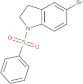 5-Bromo-1-(phenylsulfonyl)indoline