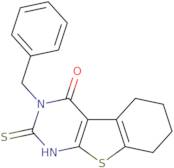 3-Benzyl-2-mercapto-5,6,7,8-tetrahydro[1]benzothieno[2,3-d]pyrimidin-4(3H)-one