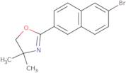 2-(6-Bromo-2-naphthyl)-4,4-dimethyl-4,5-dihydro-1,3-oxazole