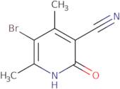 5-Bromo-4,6-dimethyl-2-oxo-1,2-dihydropyridine-3-carbonitrile