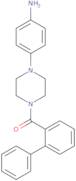{4-[4-(Biphenyl-2-ylcarbonyl)piperazin-1-yl]phenyl}amine