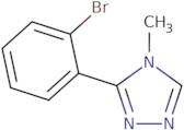 3-(2-Bromophenyl)-4-methyl-4H-1,2,4-triazole