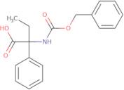 2-{[(Benzyloxy)carbonyl]amino}-2-phenylbutanoic acid