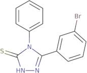 5-(3-Bromophenyl)-4-phenyl-4H-1,2,4-triazole-3-thiol