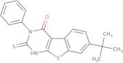 7-tert-Butyl-2-mercapto-3-phenyl[1]benzothieno[2,3-d]pyrimidin-4(3H)-one