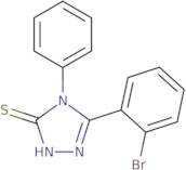 5-(2-Bromophenyl)-4-phenyl-4H-1,2,4-triazole-3-thiol