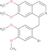 1-(2-Bromo-4,5-dimethoxybenzyl)-6,7-dimethoxyisoquinoline