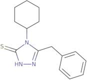 5-Benzyl-4-cyclohexyl-4H-1,2,4-triazole-3-thiol