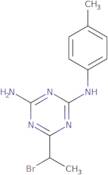 6-(1-Bromoethyl)-N-(4-methylphenyl)-1,3,5-triazine-2,4-diamine