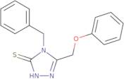 4-Benzyl-5-(phenoxymethyl)-4H-1,2,4-triazole-3-thiol