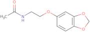 N-[2-(1,3-Benzodioxol-5-yloxy)ethyl]acetamide