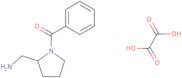 [(1-Benzoylpyrrolidin-2-yl)methyl]amine oxalate