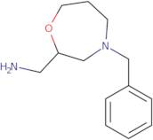 [(4-Benzyl-1,4-oxazepan-2-yl)methyl]amine