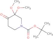 tert-Butyl 3,3-dimethoxy-4-oxopiperidine-1-carboxylate