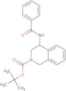 tert-Butyl 4-(benzoylamino)-3,4-dihydroisoquinoline-2(1H)-carboxylate
