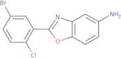 2-(5-Bromo-2-chlorophenyl)-1,3-benzoxazol-5-amine