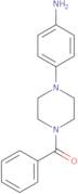 [4-(4-Benzoylpiperazin-1-yl)phenyl]amine