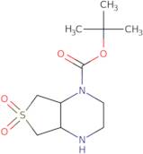 tert-Butyl hexahydrothieno[3,4-b]pyrazine-1(2H)-carboxylate 6,6-dioxide