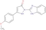 1-(1H-Benzimidazol-2-yl)-3-(4-methoxyphenyl)-1H-pyrazol-5-ol