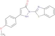 1-(1,3-Benzothiazol-2-yl)-3-(4-methoxyphenyl)-1H-pyrazol-5-ol