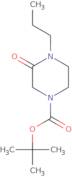 tert-Butyl 3-oxo-4-propylpiperazine-1-carboxylate