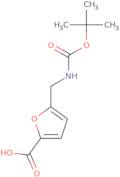 5-{[(tert-Butoxycarbonyl)amino]methyl}-2-furoic acid