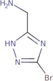 [(5-Bromo-1H-1,2,4-triazol-3-yl)methyl]amine